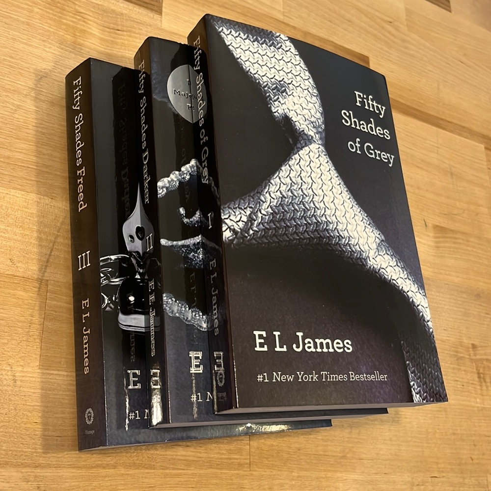 Fifty Shades of Grey Complete 3 Book Set Bundle Paperback